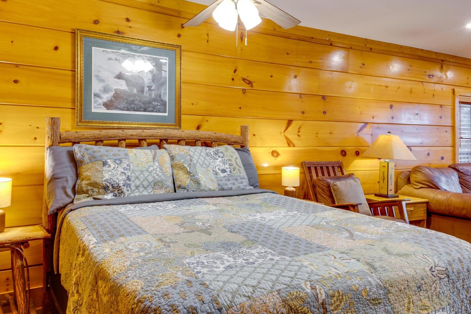 Pigeon Forge Resort Studio Cabin On Dollywood Ln! ภายนอก รูปภาพ