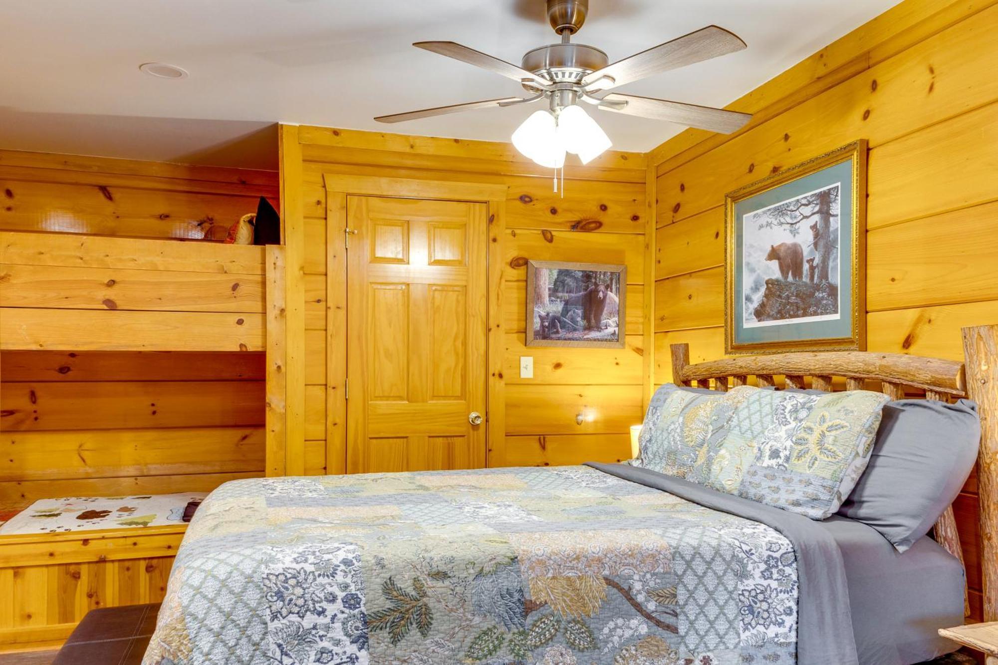 Pigeon Forge Resort Studio Cabin On Dollywood Ln! ภายนอก รูปภาพ